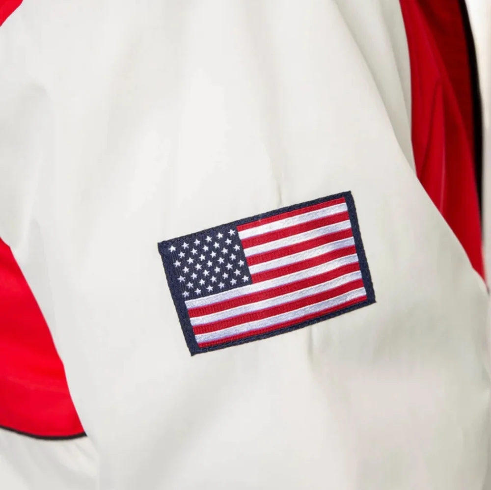 Polo Colorblock Americana Windbreaker jacket. Mens. Large.
